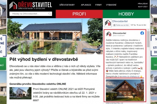 Devostavitel prezentuje TOP chalupy z nabdky www.CS-CHALUPY.cz